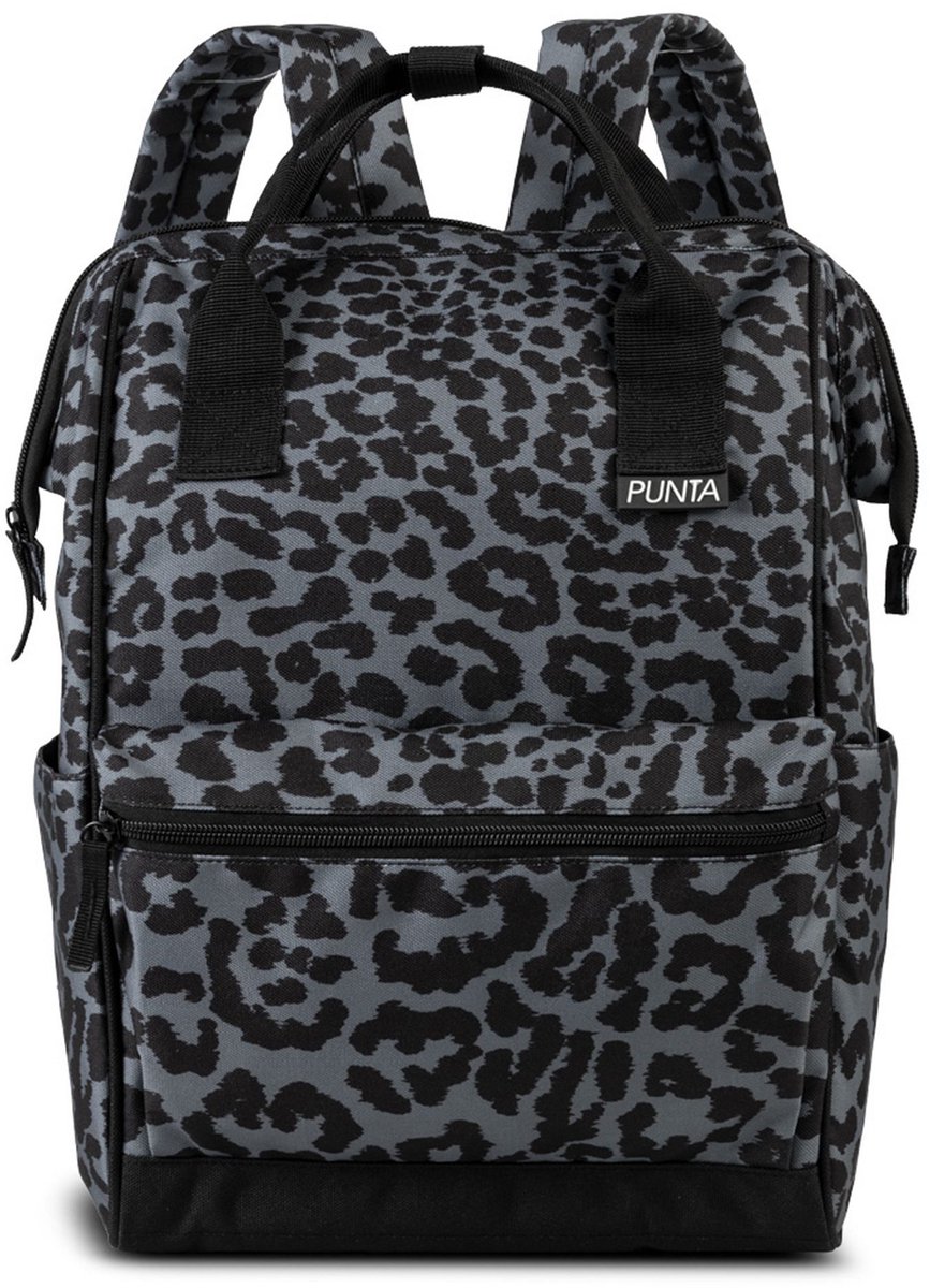 Punta City Style Dagrugzak 37 cm - schwarz-graubraun