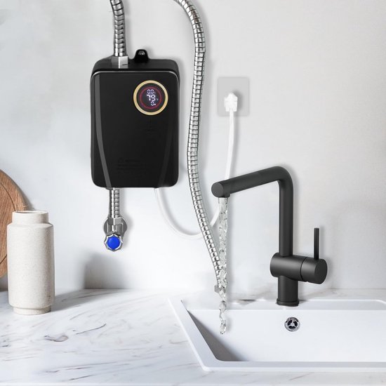 Chauffeeau instantané efficace 3500W 5L avec affichage LED de la — free download