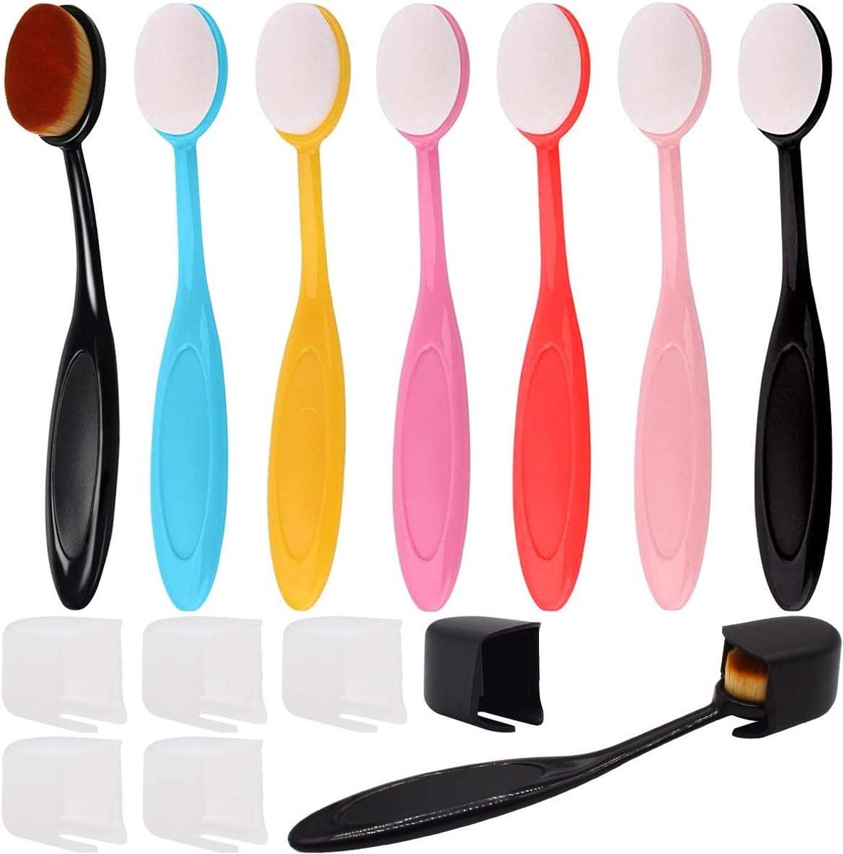Ink Blending Brushes Set - 8 Delen voor Kleur Blending en Ambachten