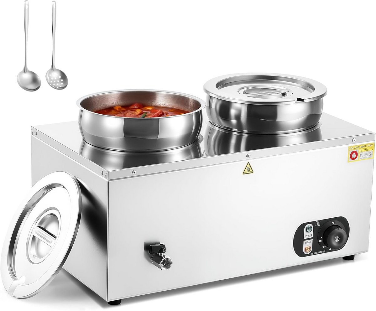Elektrische Warmhoudpan met Grote Capaciteit voor Buffet en Catering