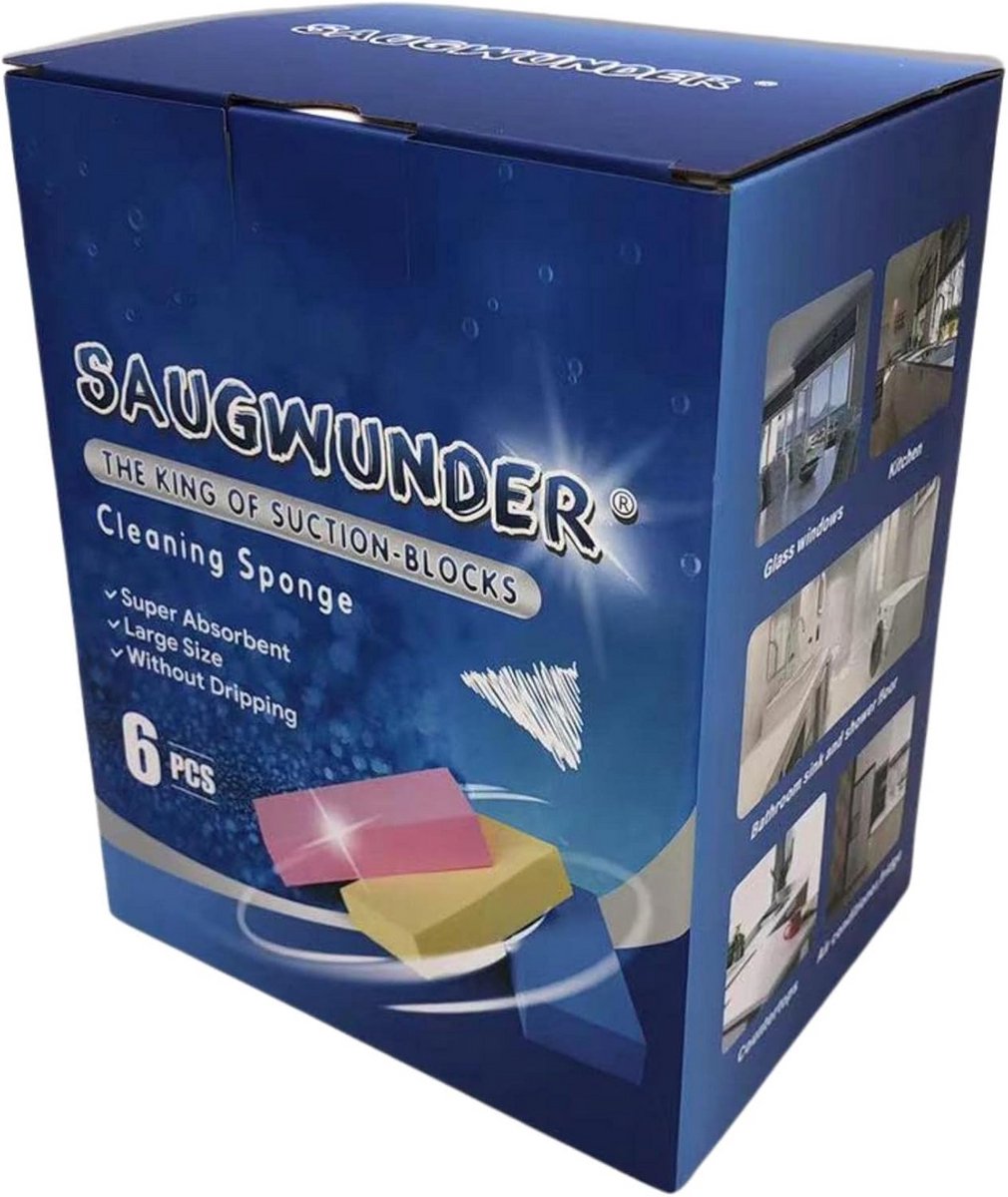 Super Absorberende Spons voor Auto, Boot en Badkamer