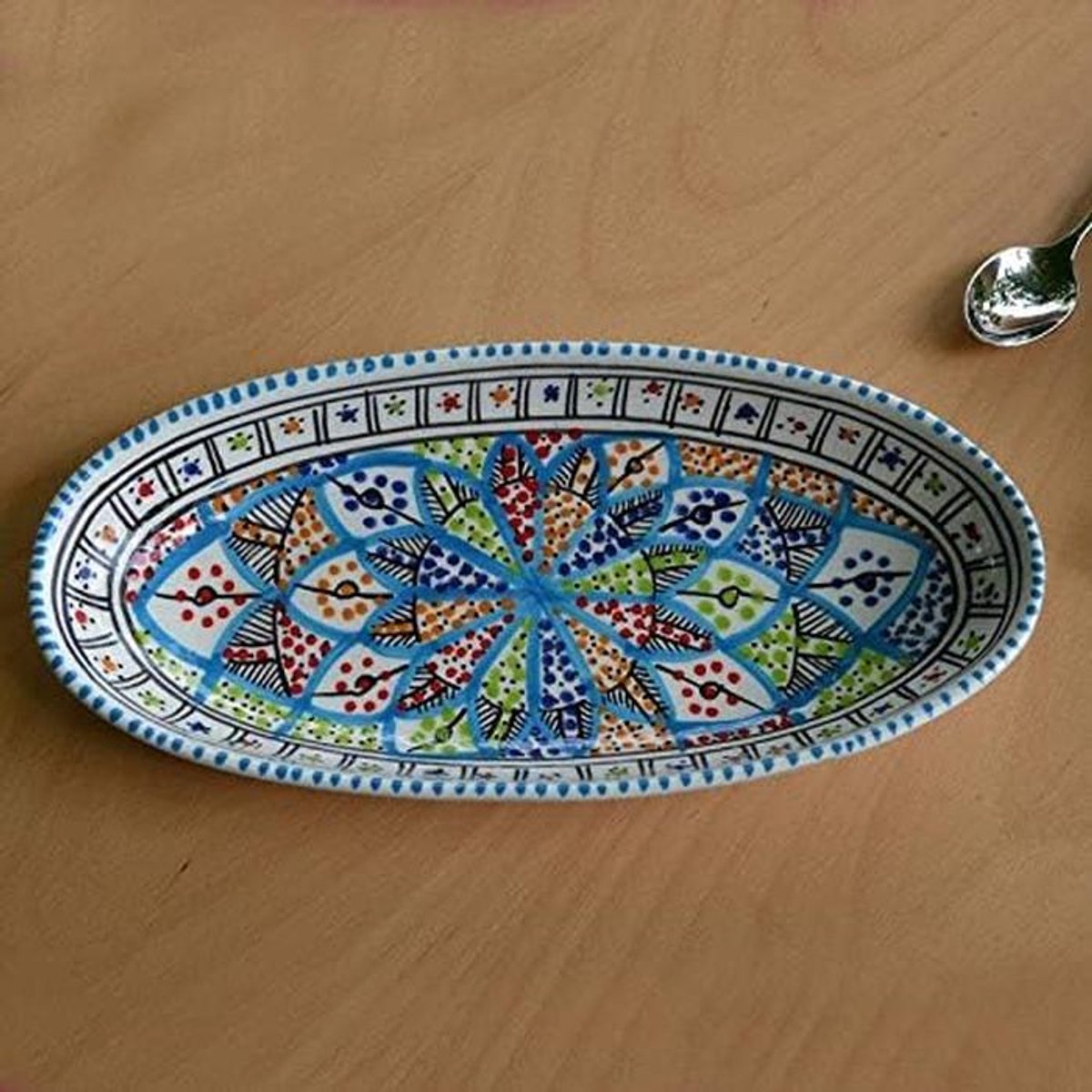 Ovaal Serveerbord Royal XL Keramiek 40 cm