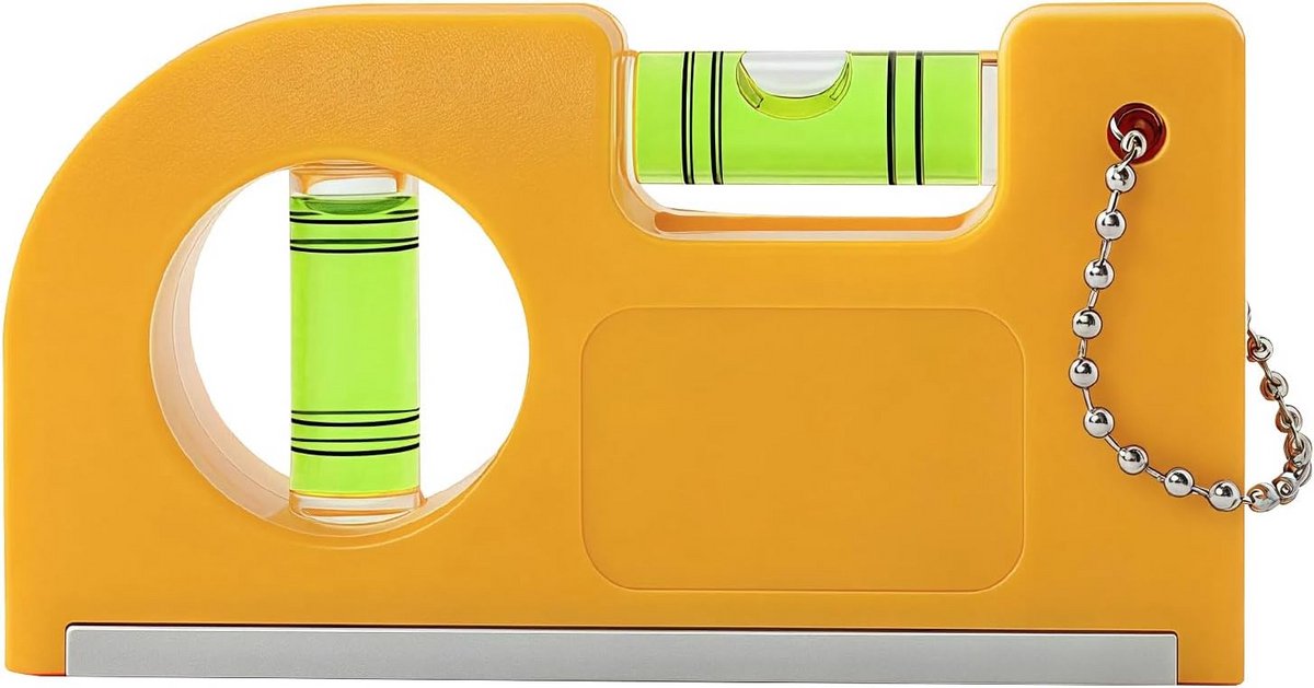 Mini Waterpas met Sterke Magneet - Nauwkeurige Waterpas voor Metaal en Constructie