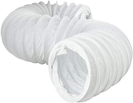 IIRC Airconditioning uitlaatslang, diameter 13 cm, pvc, hardwareslang voor draagbare uitlaatslang, helder
