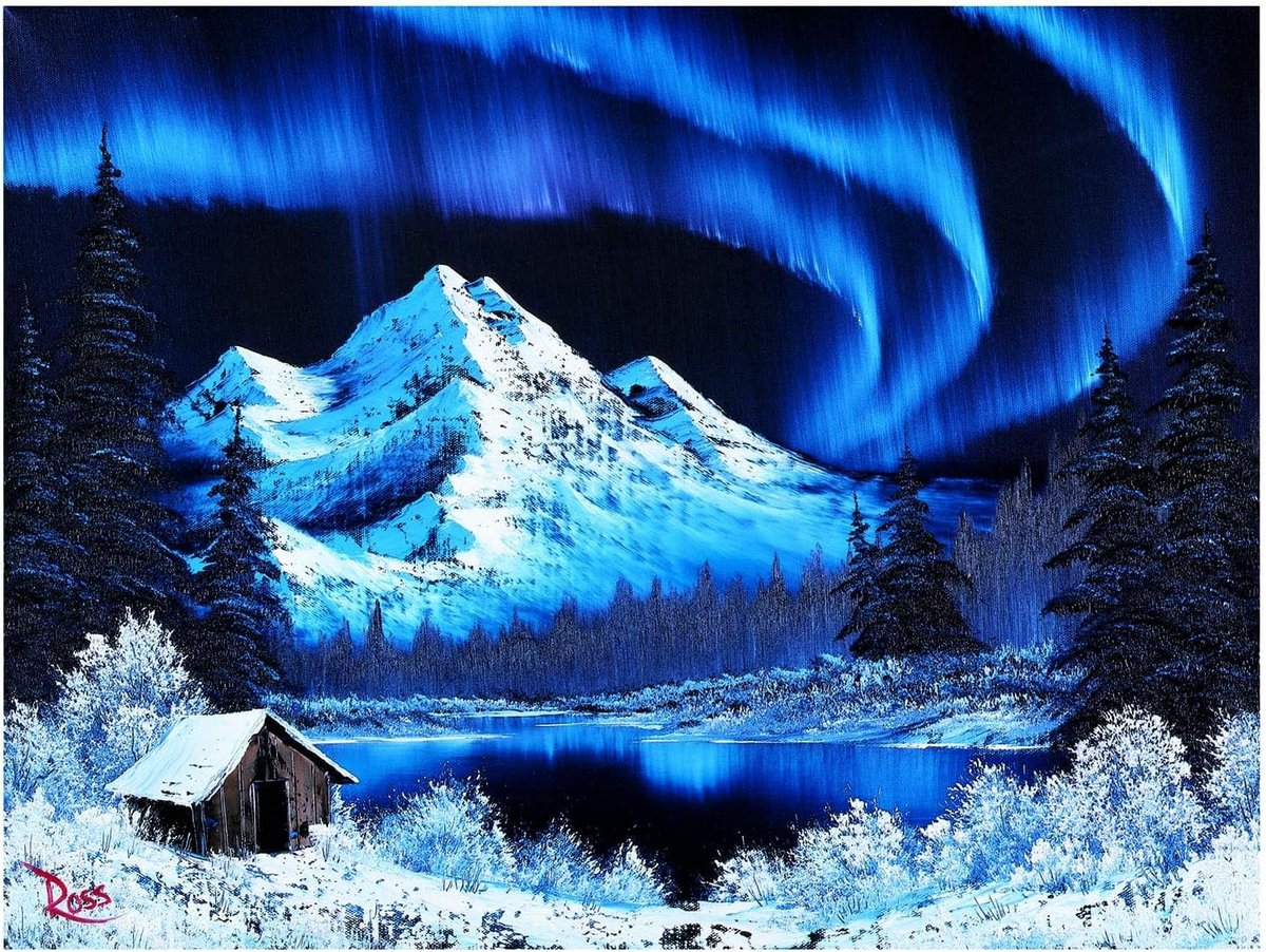 1000 Delen Legpuzzel Noordelijke Luchten - Aurora Borealis Landschap Puzzel