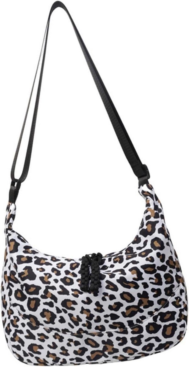 Dames Schoudertas met Luipaardprint - Trendy Handtas voor Dagelijks Gebruik en Feestjes
