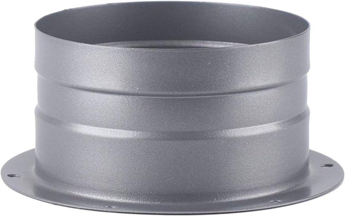 Ronde Ventilatiebuis Verbindingsstuk Metaal - 100 mm Kanaal Aansluitflens