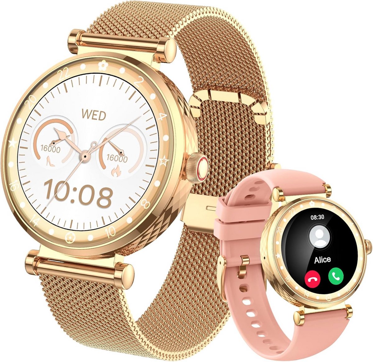 Smartwatch met Bellen en Oproepbeantwoording voor Heren en Dames