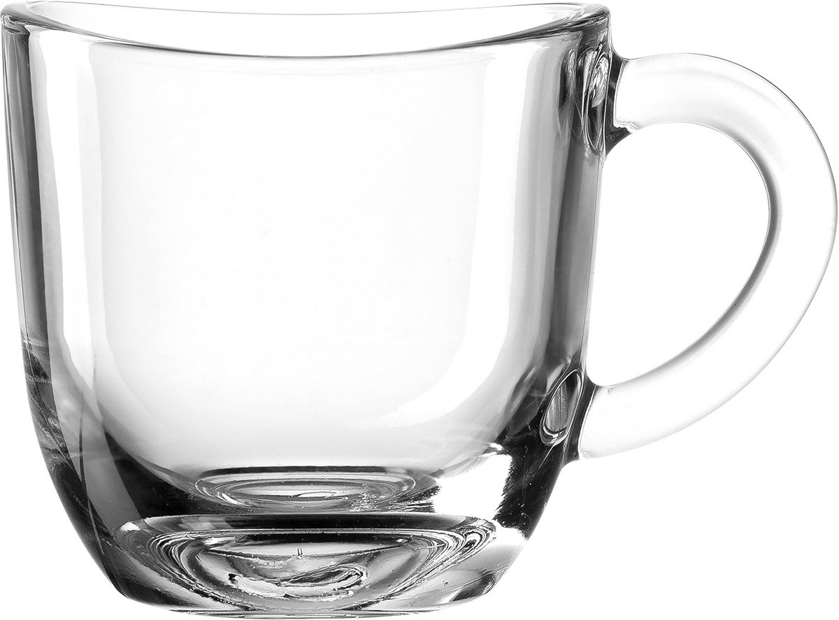 Set van 1 Espressokopje 80 ml - Vaatwasser- en Magnetronbestendig - Kleine Koffiemok voor Intens Genot