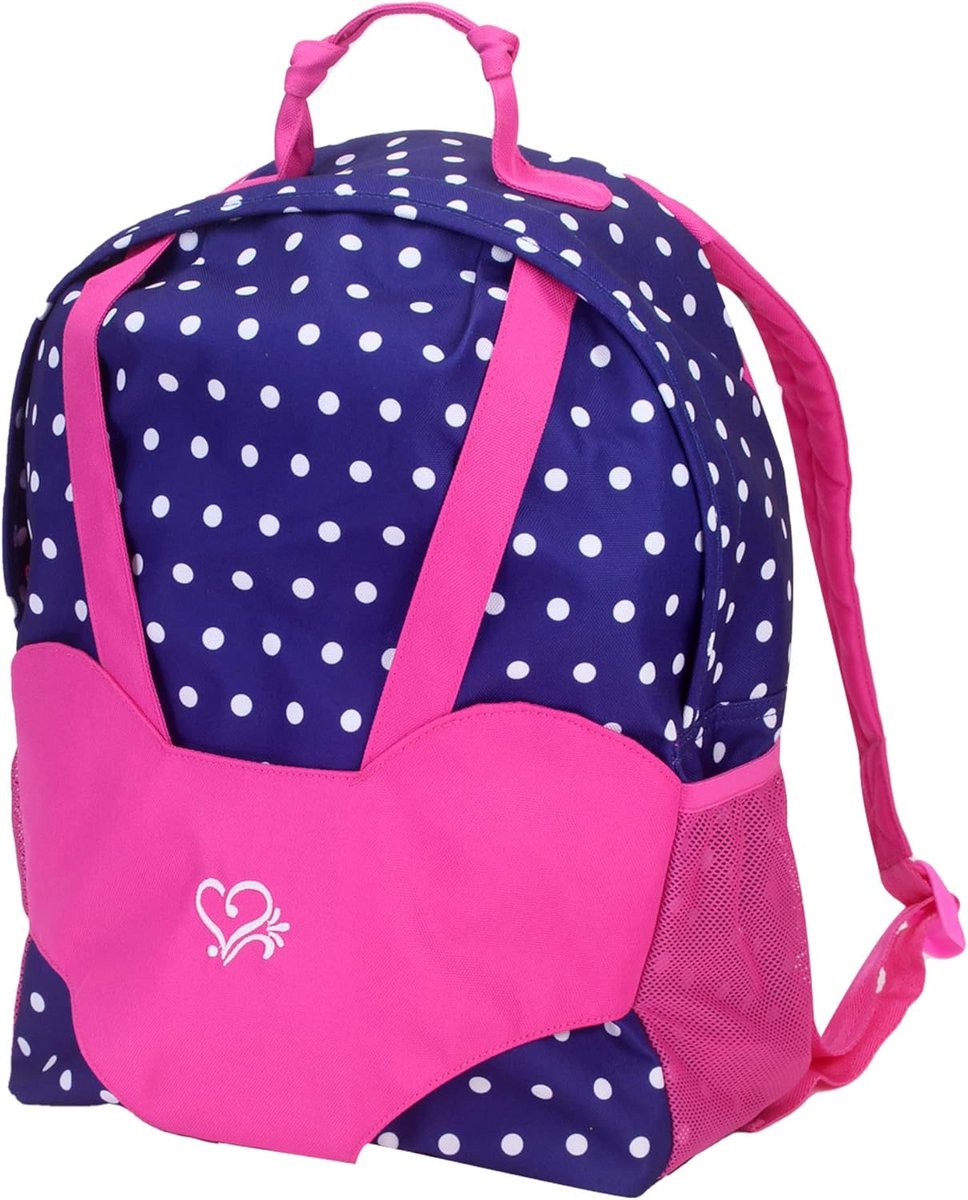 Poppendrager Voor en Achter - Gewatteerde Draagzak voor Poppen en Knuffels (35-45 cm)