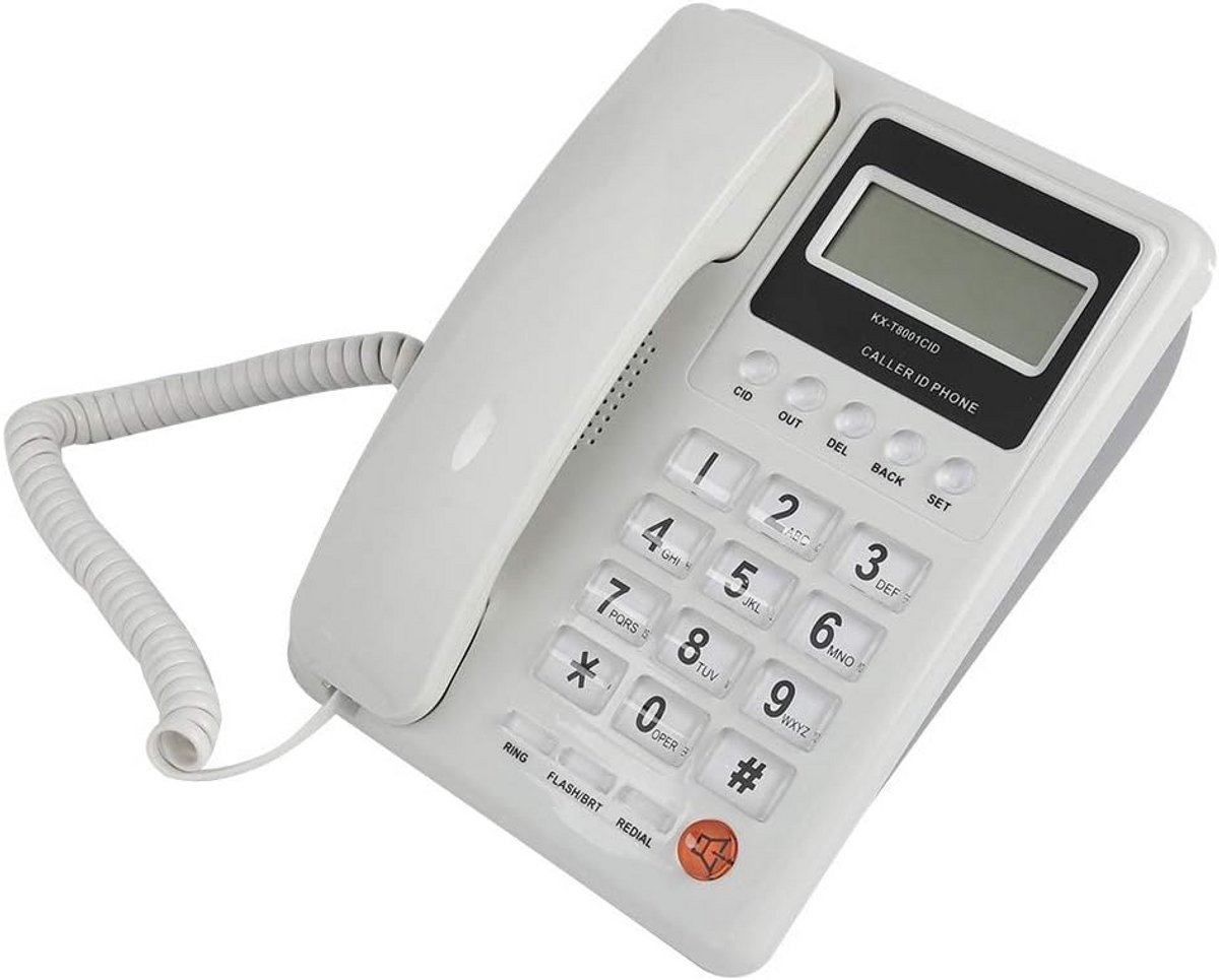 Vaste Telefoon met Datum- en Weekweergave voor Kantoor en Thuis