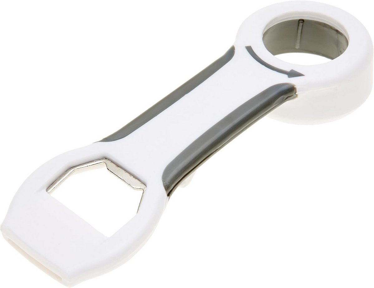 Multifunctionele Flesopener - Kroonkurk, Schroefdop & Potdeksel Verwijderaar