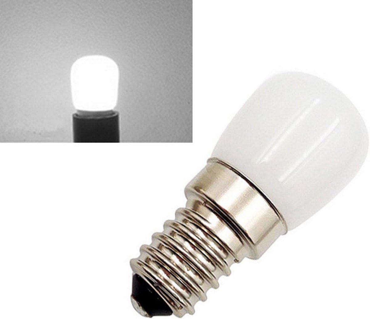 2x E14 Mini LED Reservoirlamp Vervanging voor Naaimachine en Koelkast - 1,5W Wit Licht 6000K