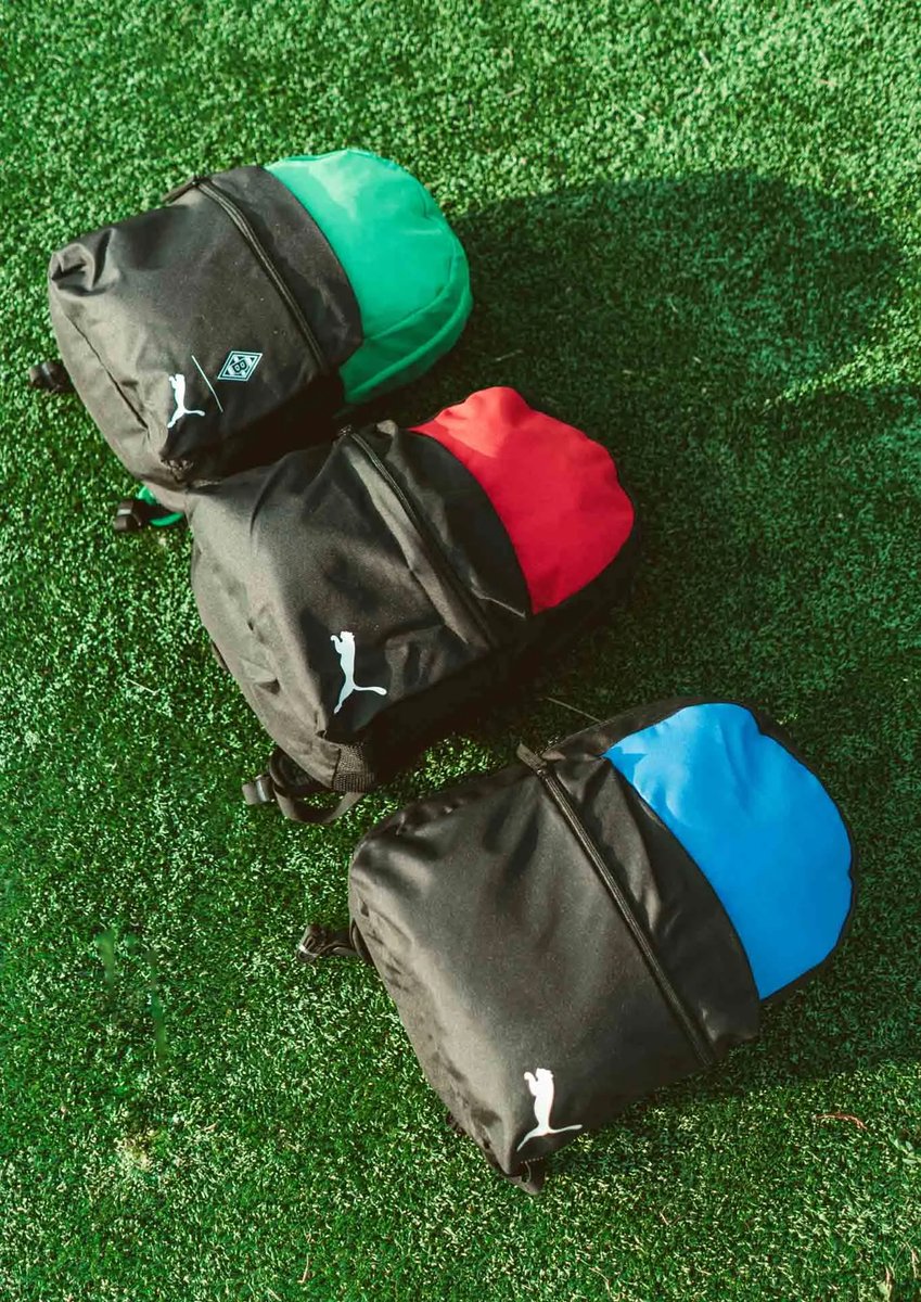 Puma - teamGOAL 23 Backpack Core - Zwart met Rode Rugzak-One Size