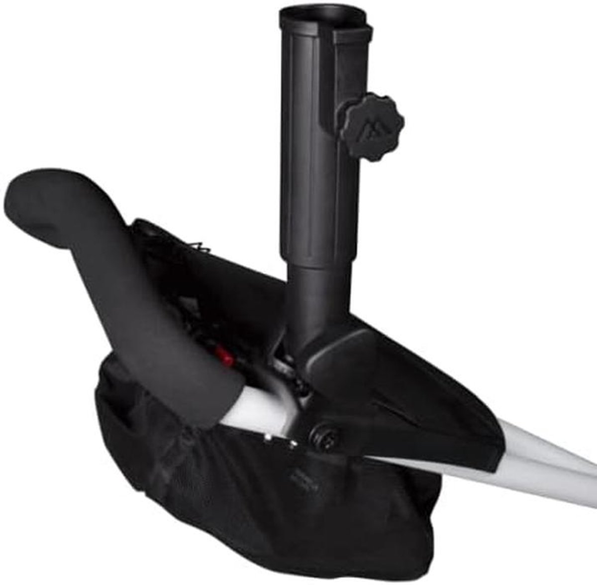 Universele Parapluhouder voor Golf Trolleys - Quickfix Systeem