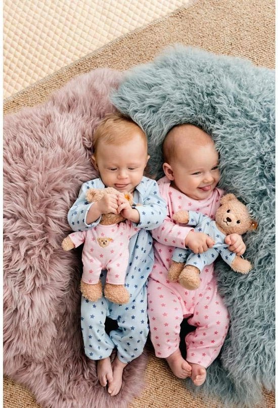 Knuffelbeer Baby Jongen met Pyjama 25 cm Zachte Pluche voor Baby's — afbeelding 2