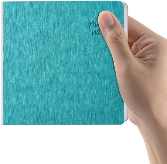 Foto: Vierkant hardcover schetsboek 12x12 cm 250gsm glad papier voor tekenen en schetsen