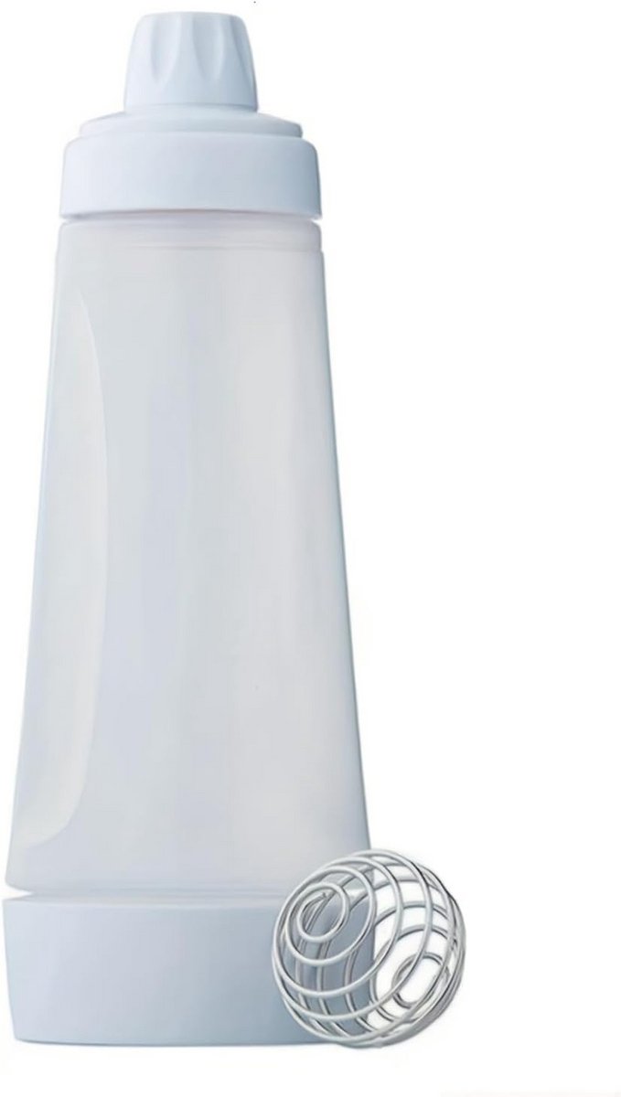 Beslag Klopper en Portioneerder met Kom - 1000 ml Deeg Dispenser voor Pannenkoeken, Wafels en Muffins
