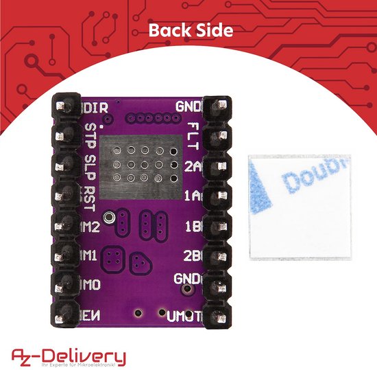 Stepper Motor Driver Module met Heatsink voor 3D printers, CNC en ...