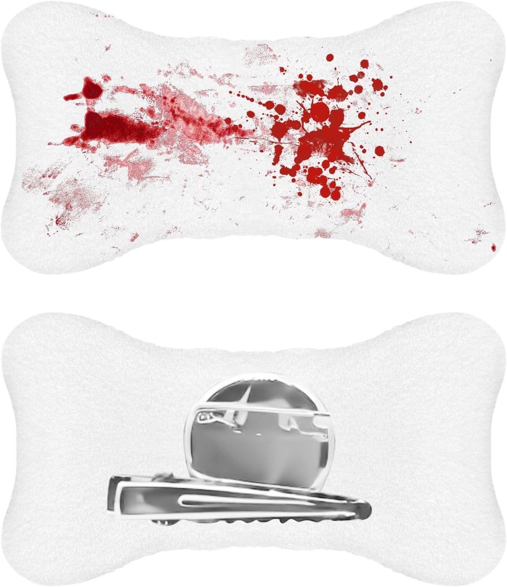 E-Ambar - Haarspeldjes Bot Patroon voor Halloween en Cosplay - Set van 2