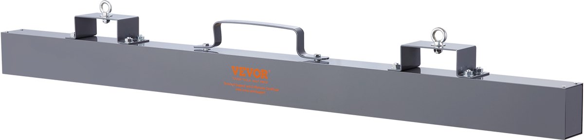 VEVOR Magnetische Bezem Magnetische Veegmachine 1520 Mm, Magnetische Veegmachine Magnetische Bezem Magnetische Bezem Magnetische Lifter 42,2 Kg Magnetische Kracht Magnetische Spanenverzamelaar Vloerveger Veegmachine