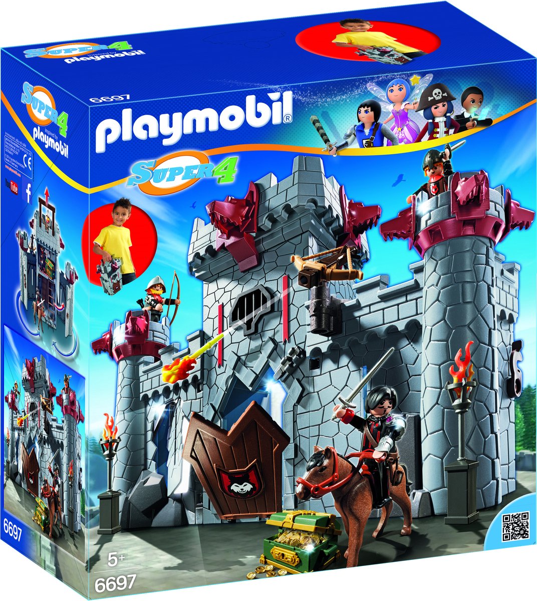 Playmobil Meeneemburcht van de Zwarte Baron - 6697 — afbeelding 4