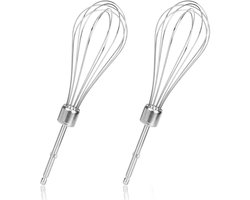 2 stuks accessoires voor handmixers, roestvrij staal, handmixer, bevestigingsmiddelen, elektrische mixer voor Hamilton Beach handmixer 62682RZ 62692 62695V 64699 (12 stokjes)