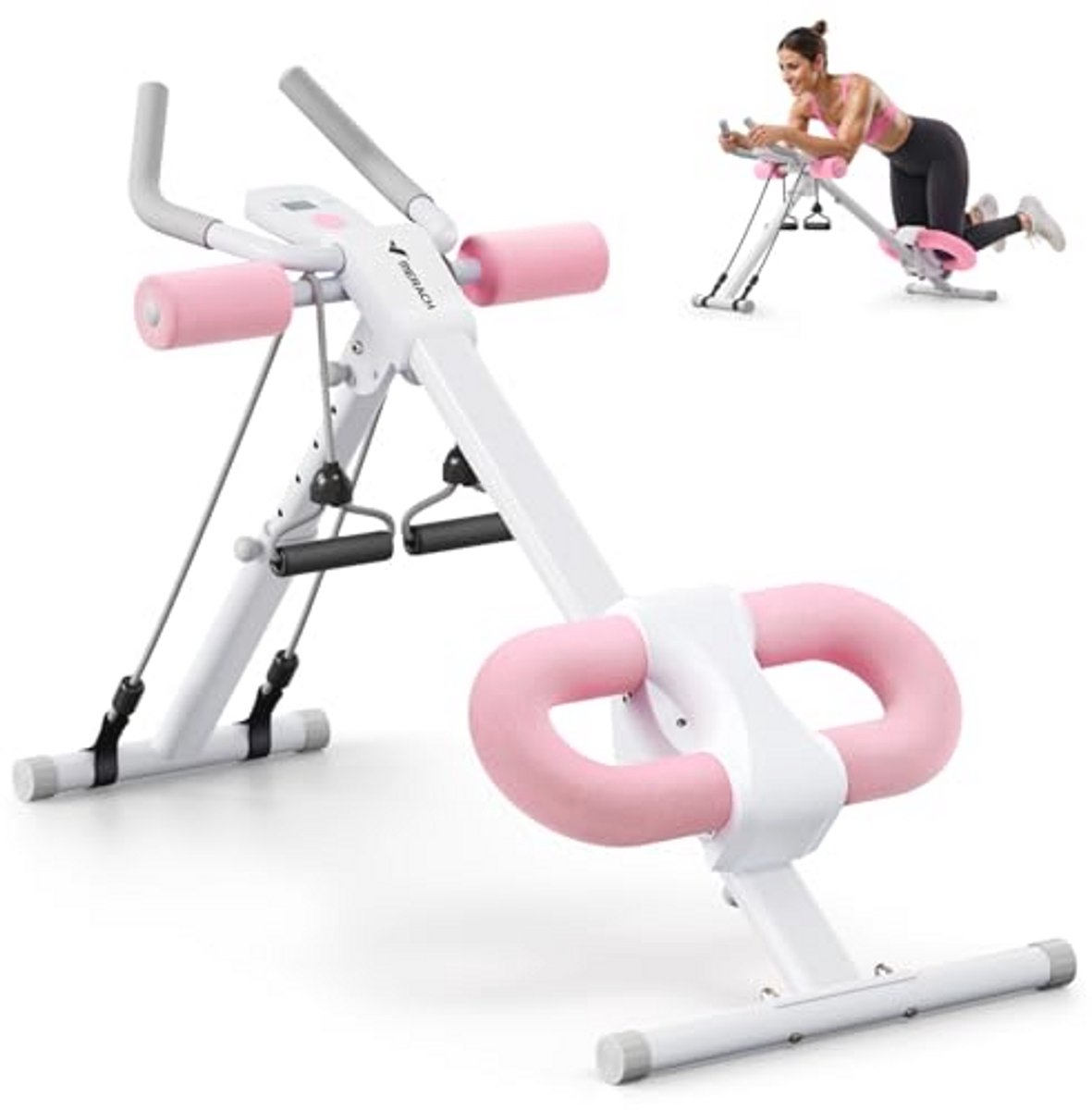 Buiktrainer voor Thuis - Multifunctioneel Trainingsapparaat voor Full-Body Training en Buikspiertraining