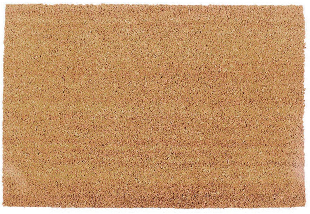 Praktische Deurmat van Bruin Kokos Vezel 40x60 cm