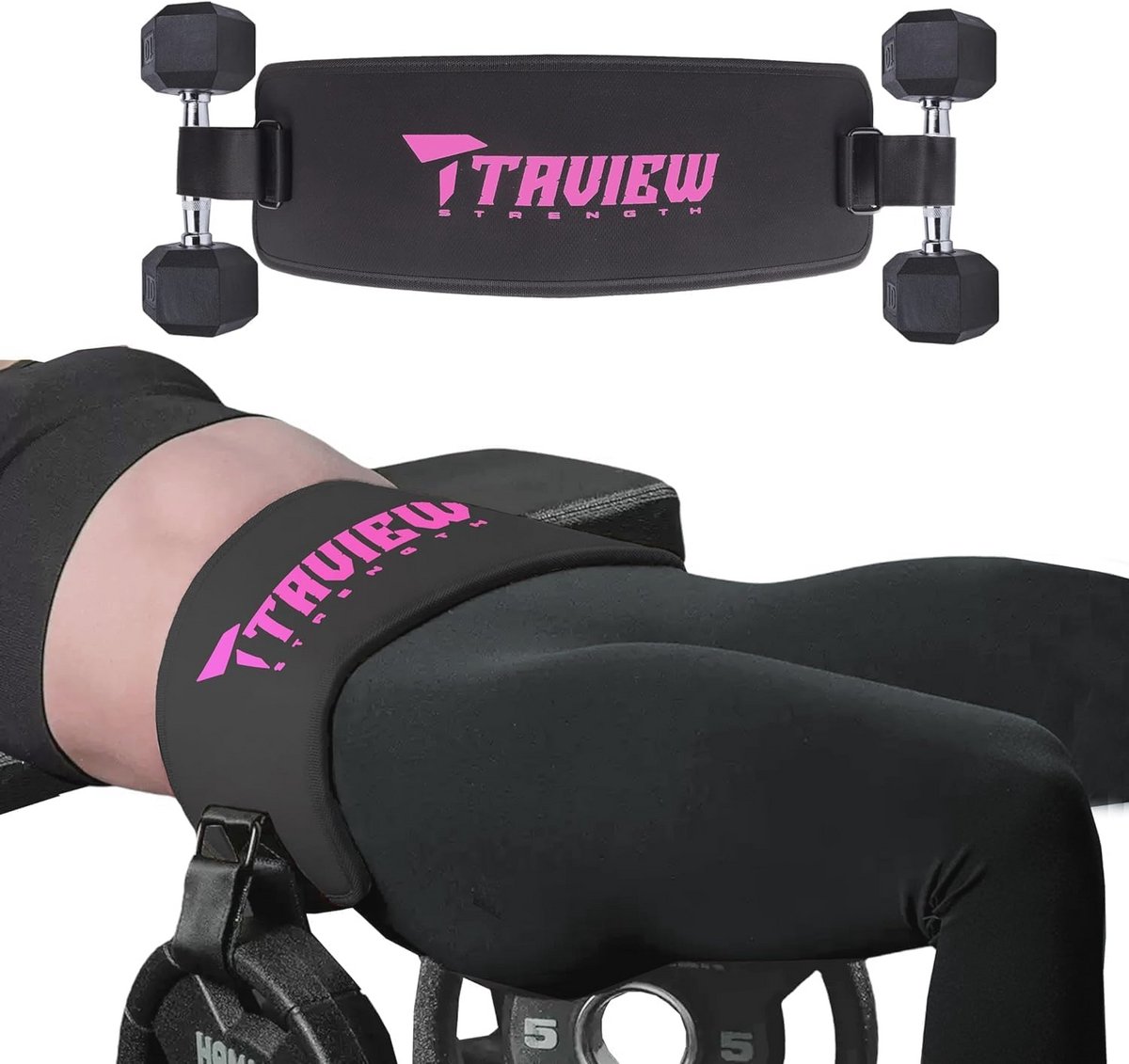 Heupgordel voor Hip Thrust en Glute Bridge - Ideaal voor Gym en Pilates