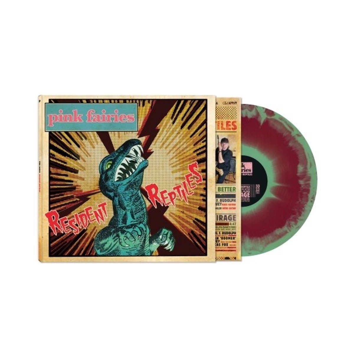 Pink Fairies - Resident Reptiles (LP) (Coloured Vinyl)