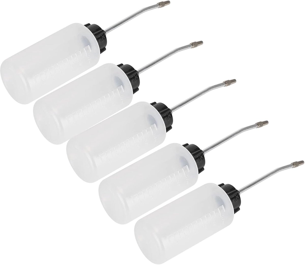 Sewing Machine Oiler - 5 Pieces - 120ML Plastic Oil Dispenser - Oil Bottle met Lange Syringe