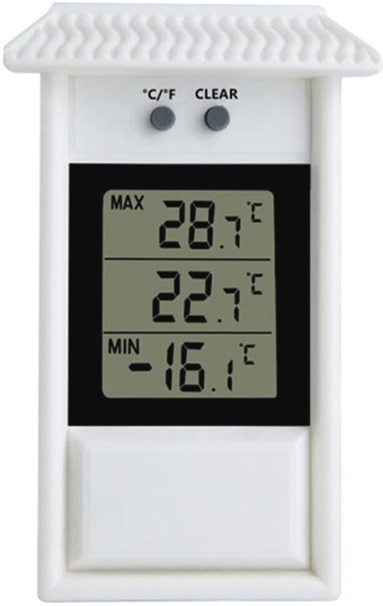 Digitale Max Min Thermometer voor Binnen en Buiten met Display