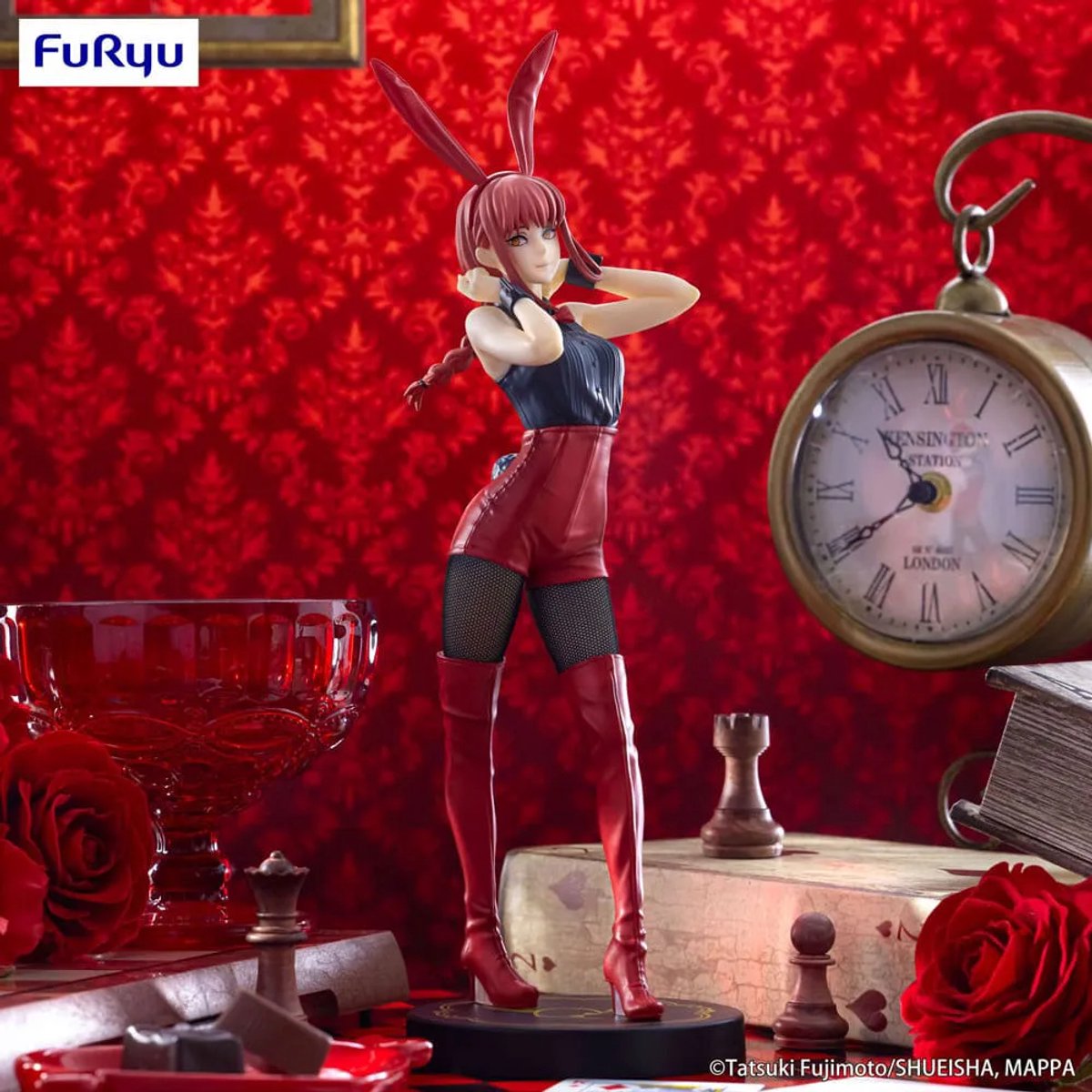 Furyu Chainsaw Man BiCute Bunnies PVC Statue Makima Red Color Ver. 30 cm Beeld