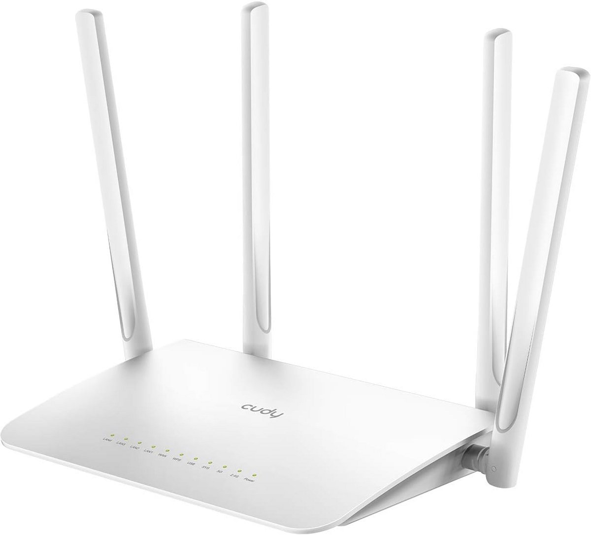 Dual Band AC1200 Gigabit Router met 5 Poorten en Hoge Snelheid