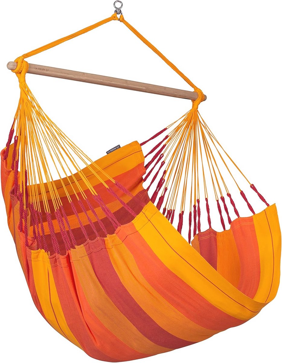 Hangstoel van biologisch katoen - Comfort Size voor ontspanning