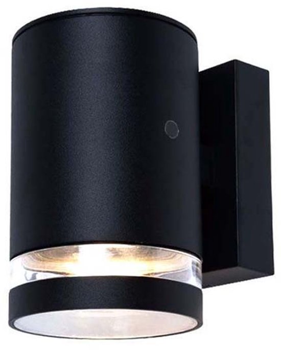 Lybardo - Buitenlamp met sensor dag en nacht - Wandlamp - Voor GU10 Spot
