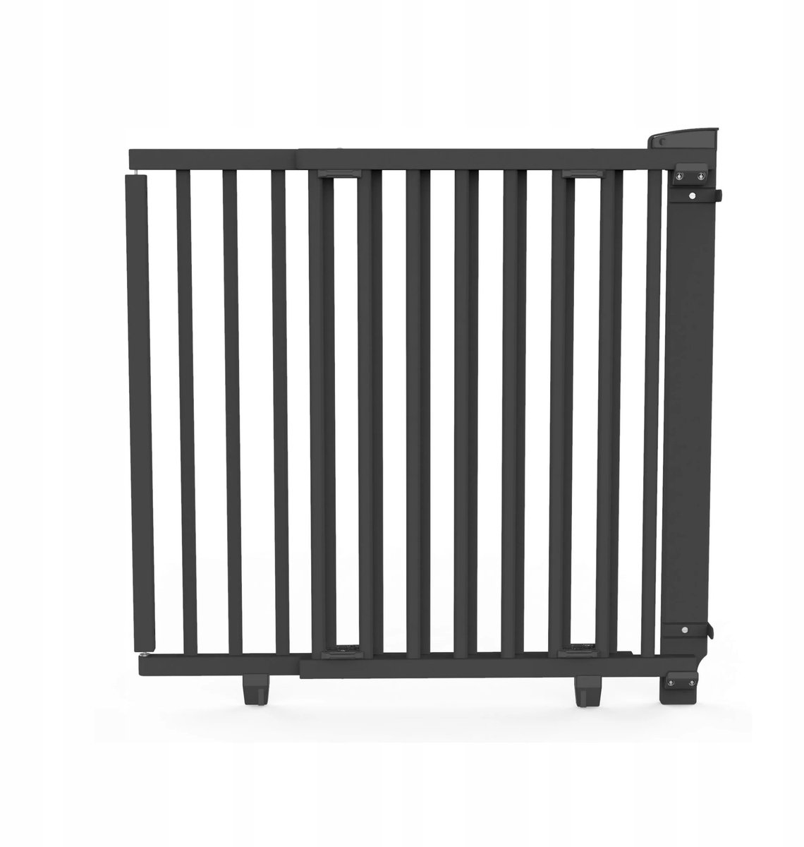Geuther Veiligheidshekje Deurhekje Schroefhekje 86-133cm Zwart