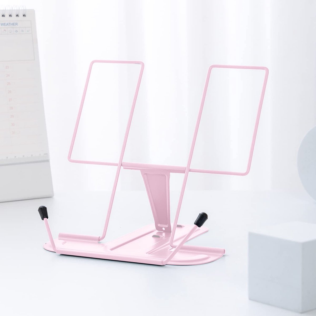 IMPERATORIS® Boekenstandaard – Boekhouder voor Receptenboekhouder/Kookboek Standaard & Koffietafelboek – Tablethouder/Boeksteun - 1 stuk
