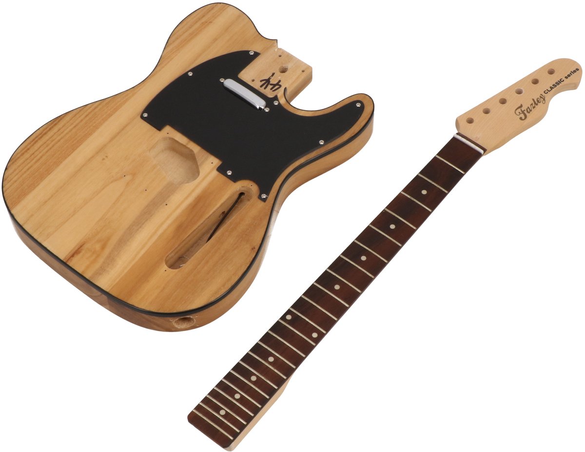 Elektrische gitaar bouwpakket Fazley FTL-DIY-NA