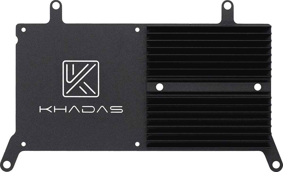 Koellichaam aluminium 6063 voor VIM4/VIM3/VIM2/VIM1/Edge-V, met verwarmingskussen