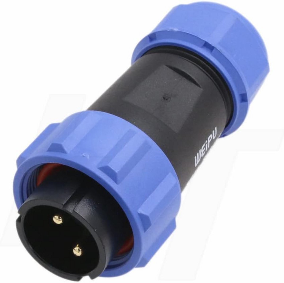 Circulaire 2-Pin Luchtvaart Connector 12V 30A voor Waterdichte Toepassingen