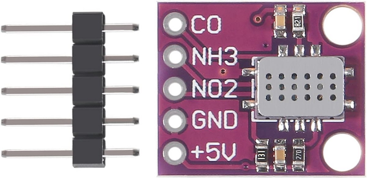 Gas Sensor Board voor Luchtkwaliteitsdetectie - Numerieke Sensor Module