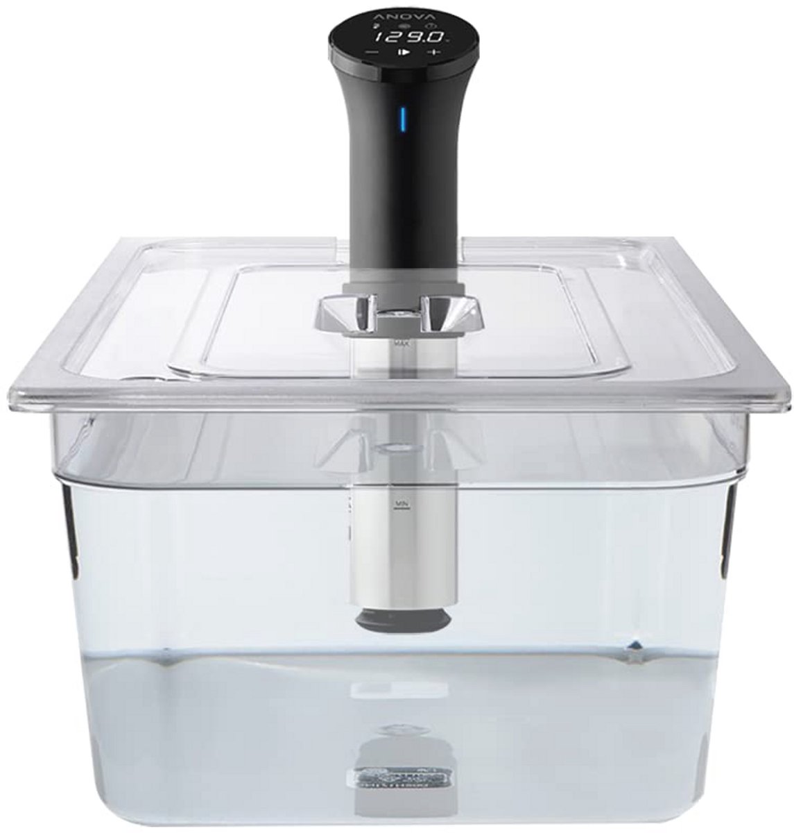 20 Liter Polycarbonaat Container met Aangepast Lid voor Sous Vide Koken