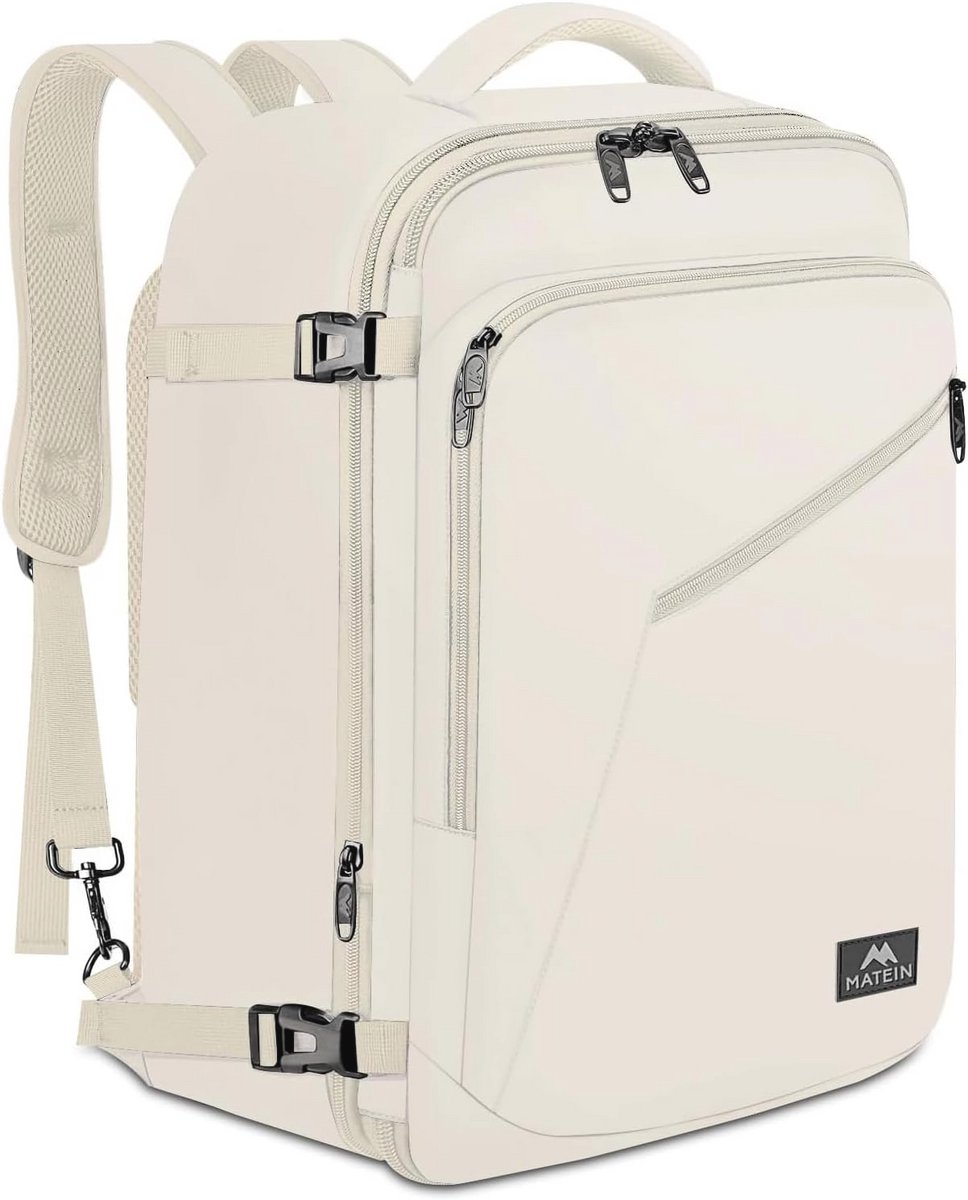 Rugzak 40x30x20 handbagage - Rugzak handbagage – Handbagage tas 40x30x20 – Rugtas vliegtuig – Kleine rugzak cabineformaat – Vliegtas voor KLM, TUI en EasyJet – Ryanair handbagage rugzak – Cabin bag rugzak – Reistas vliegtuig – Backpack handbagage for