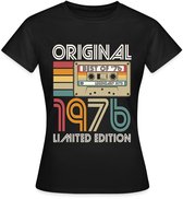 Best Of 1976 Cassette Cadeau d'Anniversaire 50 Ans T-Shirt Femmes
