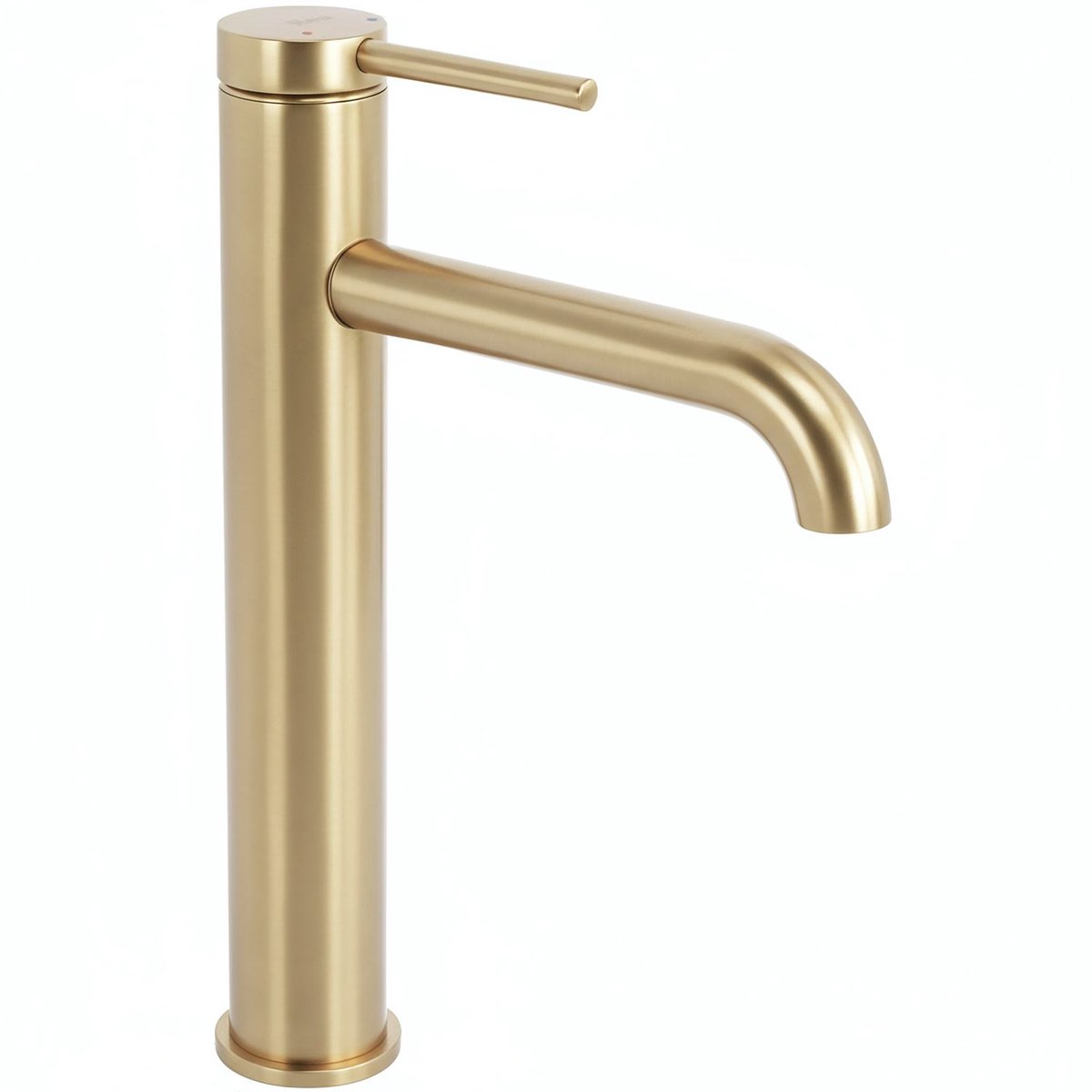 Rea Js-B801-1Bg Spot High Wastafelkraan - Geborsteld Goud - 10,5X12,5X28Cm