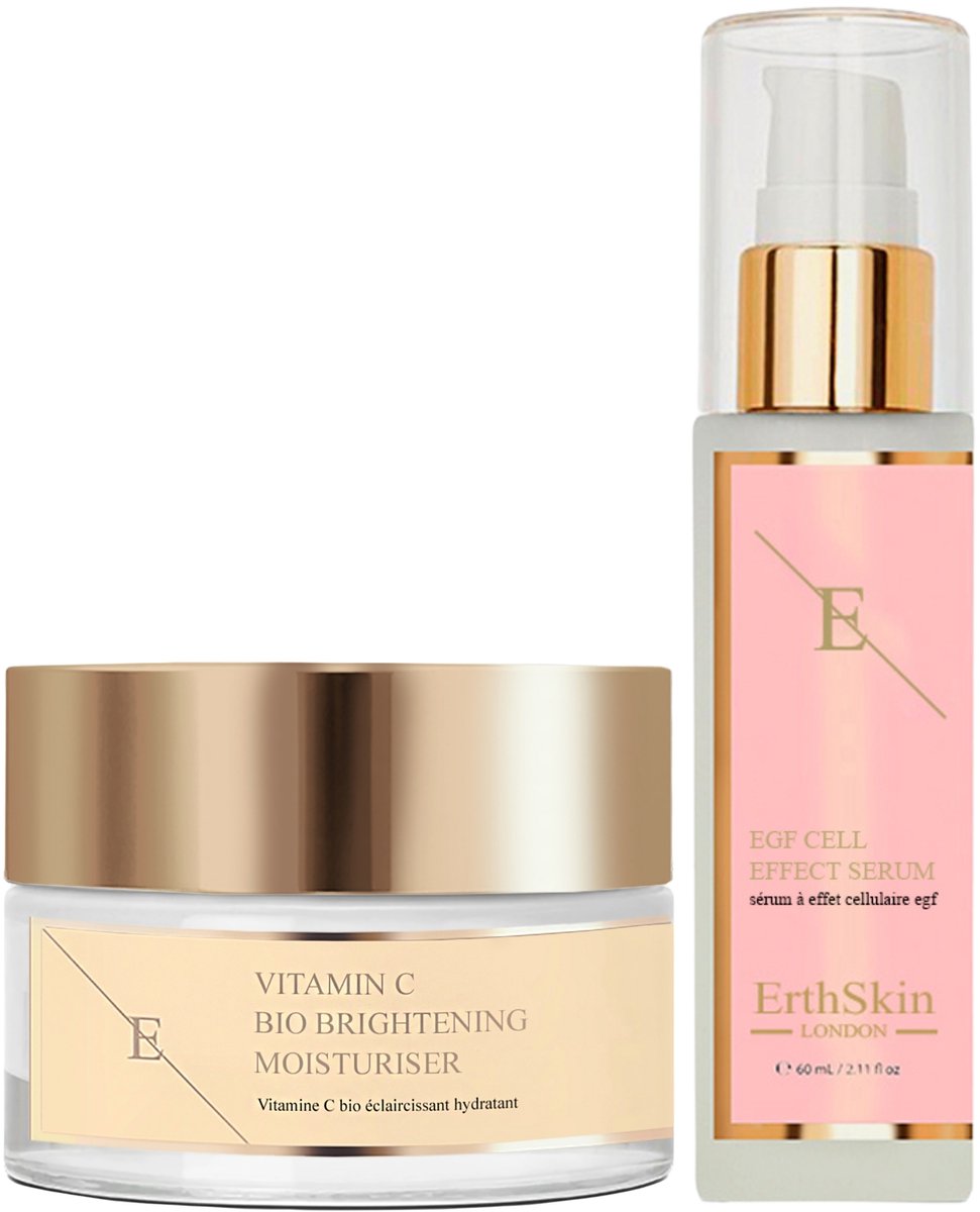 ErthSkin London Vitamine C Crème + EGF Serum