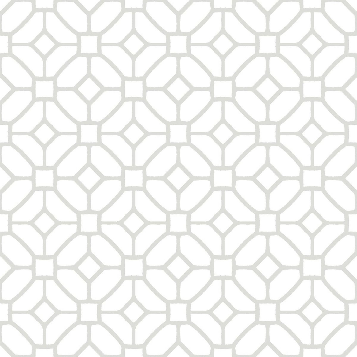 Peel & Stick Vloertegels Lattice Wit & Gebroken Wit 30,5 x 30,5 cm