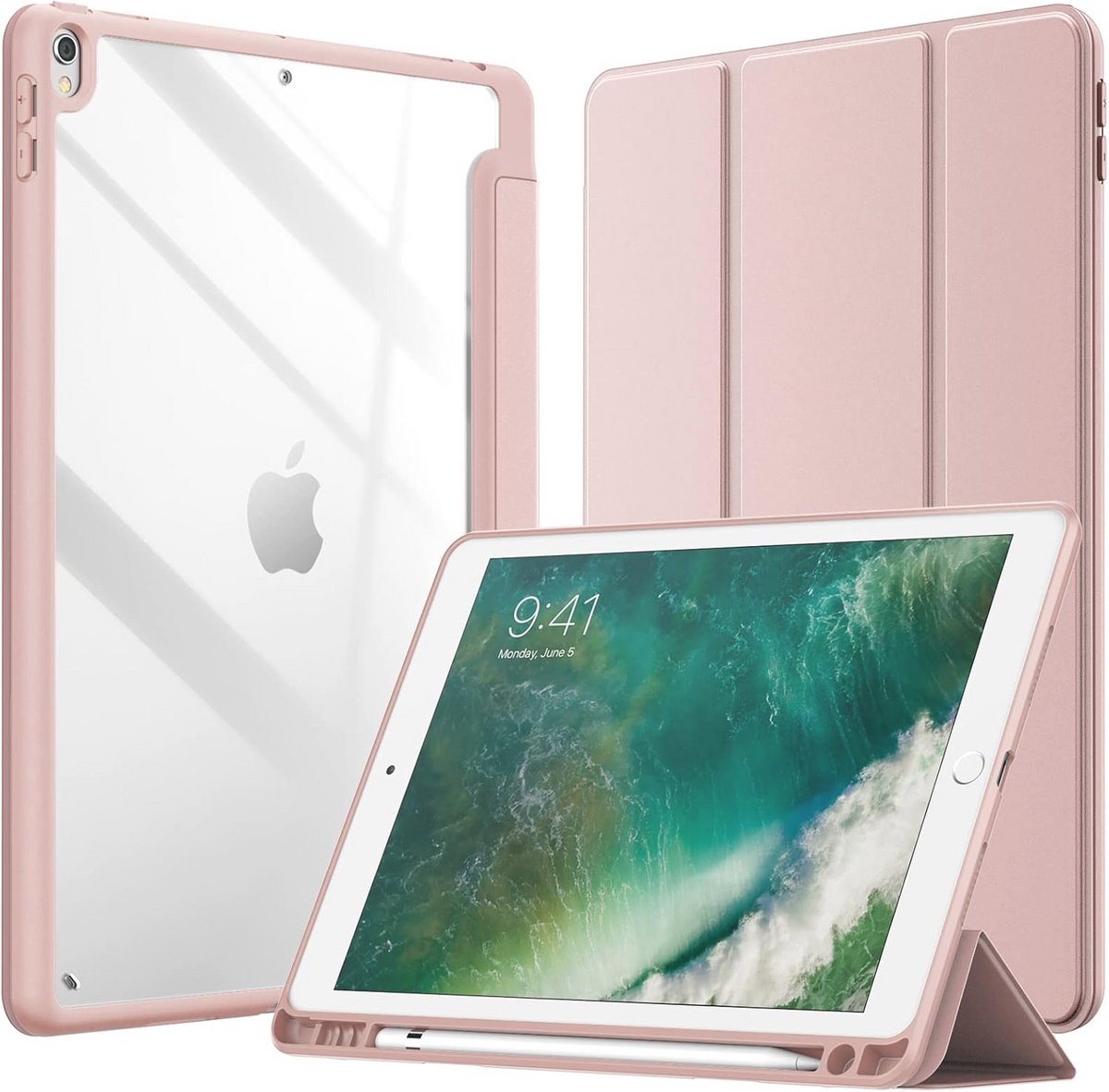 Dunne Shockproof Tablet Case voor iPad Air 3 en iPad Pro 10.5 inch met Pencil Houder